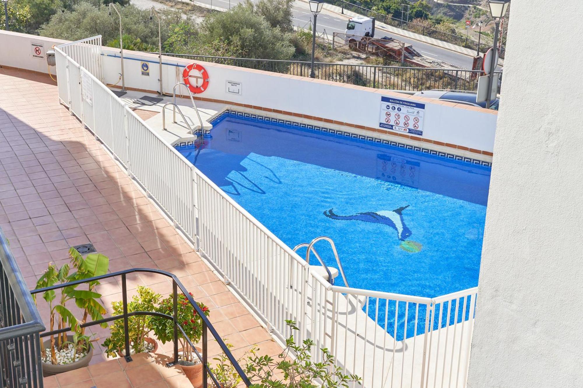 Apartment In Balcon De Frigiliana Exteriör bild